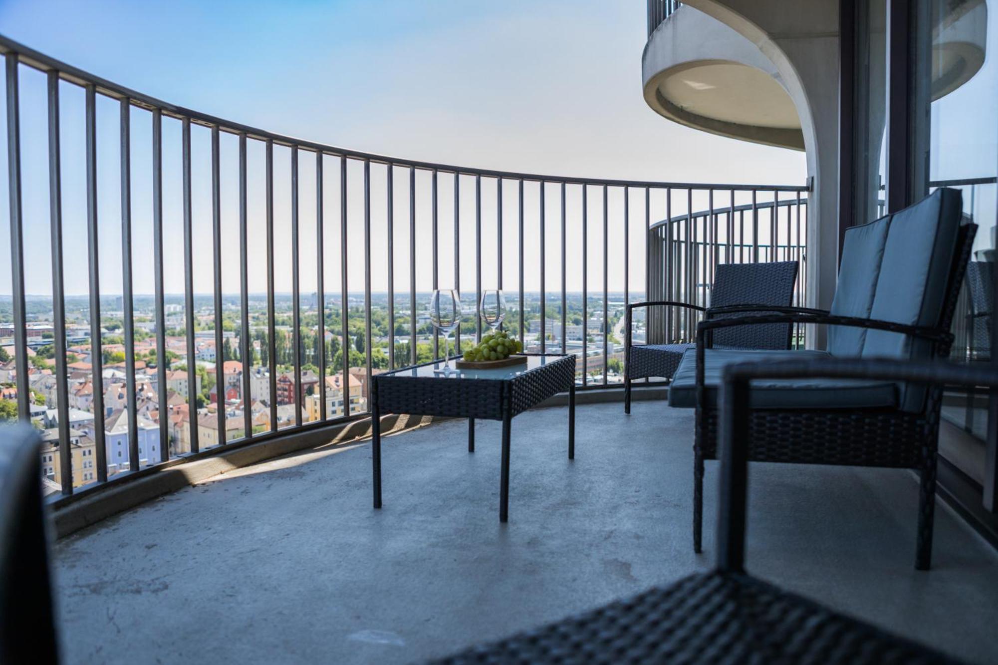 Fresh Apartment - 20Th Floor - Netflix - Center Augsburg Exterior foto